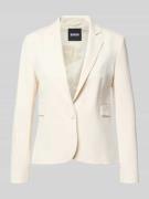 BOSS Slim Fit Blazer aus Viskose-Mix Modell 'JIA14' in Offwhite, Größe...