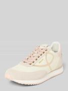 Blauer USA Sneaker aus Leder-Mix Modell 'Lorain' in Sand, Größe 38