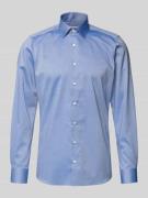 OLYMP Level Five Slim Fit Business-Hemd mit Strukturmuster und Kentkra...