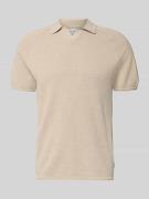 Jack & Jones Regular Fit Poloshirt mit Strukturmuster Modell 'HILL' in...