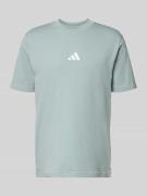 adidas Sportswear Regular Fit T-Shirt aus reiner Baumwolle in Mint, Gr...