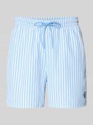 Calvin Klein Underwear Regular Fit Shorts mit Logo-Print in Hellblau, ...