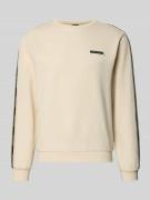 EA7 Emporio Armani Sweatshirt mit Label-Details und Rundhalsausschnitt...