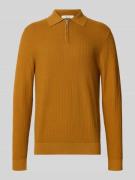 SELECTED HOMME Oversized Poloshirt aus reiner Baumwolle Modell 'CRAN' ...