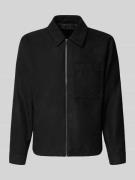 Only & Sons Regular Fit Jacke in Lederoptik Modell 'RICK' in BLACK, Gr...