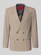 HUGO Slim Fit Anzugsakko aus Baumwoll-Mix Modell 'HENRY' in Hellbraun,...