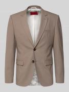 HUGO Super Slim Fit Anzugsakko aus Woll-Mix Modell 'ARTI' in Hellbraun...