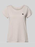 Christian Berg Woman T-Shirt mit Stitching und Rundhalsausschnitt in M...