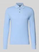 Polo Ralph Lauren Regular Fit Poloshirt aus Baumwoll-Mix in Hellblau, ...