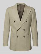 Tiger Of Sweden Slim Fit Sakko aus Viskose Modell 'Joachim' in Hellgru...
