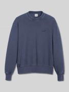 Levi's® Relaxed Fit Sweatshirt aus Baumwoll-Mix in Jeansblau, Größe L