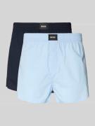 BOSS Regular Fit Boxershorts aus reiner Baumwolle im 2er-Pack Modell '...