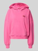 American Vintage Hoodie mit Känguru-Tasche Modell 'PLIZZY' in Pink, Gr...
