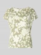 s.Oliver RED LABEL Loose Fit T-Shirt aus Viskose-Mix in Khaki, Größe 3...