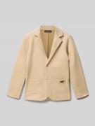 Blue Seven Blazer mit Reverskragen und aufgesetzten Taschen in Beige, ...