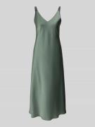 V by Vera Mont Regular Fit Midikleid mit V-Ausschnitt in Gruen, Größe ...