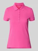 Christian Berg Woman Slim Fit Poloshirt mit Knopfleiste in Pink, Größe...