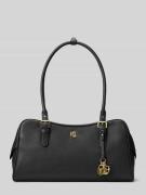 Lauren Ralph Lauren Henkeltasche aus echtem Rindsleder in Black, Größe...