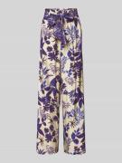 LOLLYS LAUNDRY Straight Fit Stoffhose aus Viskose-Mix Modell 'Vicky' i...