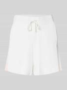 Guess Activewear Wide Fit Shorts aus Viskose-Mix Modell 'Gabry' in Off...