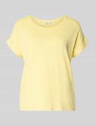 Only Regular Fit T-Shirt aus Viskose-Mix Modell 'MOSTER' in Pastellgel...