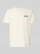 Levi's® Relaxed Fit T-Shirt aus reiner Baumwolle in Offwhite, Größe L