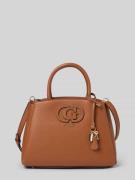 Guess Handtasche in Leder-Optik Modell 'Isola' in Cognac, Größe 1