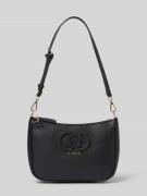 Guess Shoulder Bag in Leder-Optik Modell 'ISOLA' in Black, Größe 1