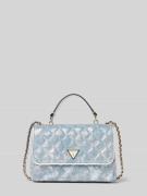 Guess Shoulder Bag in Stepp-Optik Modell 'GIULLY' in Jeansblau, Größe ...