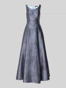 Swing Regular Fit Abendkleid mit floralen Allover-Design in Bleu, Größ...