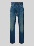 GAP Relaxed Straight Fit Jeans im Used-Look in Dunkelblau, Größe 29/30