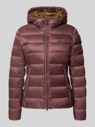 Blauer USA Daunenjacke mit Zweiwege-Reißverschluss Modell 'CHARME' in ...