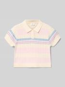 s.Oliver RED LABEL Regular Fit Strick-Shirt aus Baumwoll-Mix in Ecru, ...