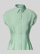 Jake*s Collection Taillierte Bluse aus Modal-Mix in Lind, Größe 32