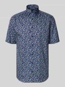 OLYMP Regular Fit Freizeithemd mit Kentkragen in Marine, Größe 39