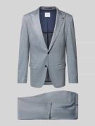 Roy Robson Slim Fit Anzug in unifarbenem Design in Hellblau, Größe 102