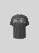 ANNARR Relaxed Fit T-Shirt aus reiner Baumwolle in Dunkelgrau, Größe L