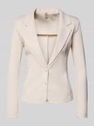 Soyaconcept Regular Fit Strickjacke mit Reißverschluss in Offwhite, Gr...