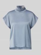 Drykorn Blusenshirt mit Stehkragen Modell 'ALARIA' in Bleu, Größe 42