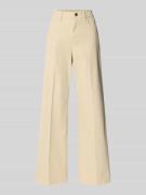 s.Oliver RED LABEL Wide Leg Jeans aus Baumwoll-Mix in Beige, Größe 34/...