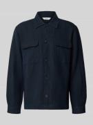 SELECTED HOMME Relaxed Fit Hemdjacke aus Leinen-Baumwoll-Mix Modell 'L...