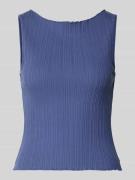 Scotch & Soda Stricktop mit Strukturmuster und Rundhalsausschnitt in H...