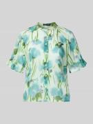 Luisa Cerano Regular Fit Bluse aus Lyocell-Ramie-Mix in Hellgruen, Grö...