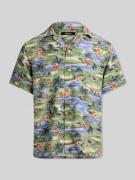 Polo Ralph Lauren Kurzarm Freizeithemd mit Allover-Print in Hellgruen,...