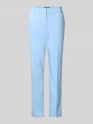 comma Hose mit Bügelfalten in Blau, Größe 34