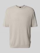 BOSS Orange Regular Fit T-Shirt aus Leinen-Baumwoll-Mix Modell 'KAJORD...