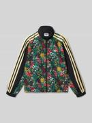 adidas Originals Regular Fit Sweatjacke mit Reißverschluss in BLACK, G...