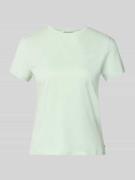 Tom Tailor Denim Regular Fit T-Shirt aus reiner Baumwolle in Hellgruen...