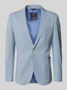 s.Oliver BLACK LABEL Slim Fit Sakko mit Baumwoll, Viskose und Leinen-A...