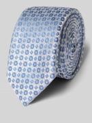 BOSS Seiden-Mix Krawatte in Royal, Größe 1